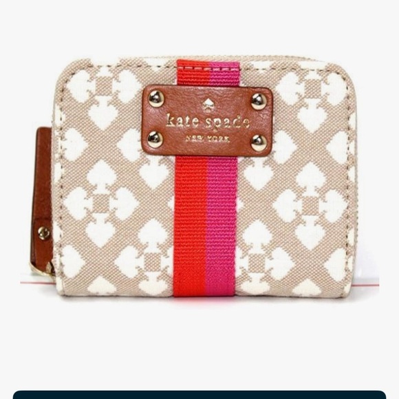 Kate Spade New York Mini Neda Classic Spade Wallet - Picture 1 of 10